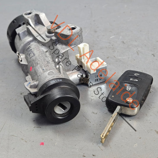 6R0905851 107905855CF   VW Polo Ignition Lock Cylinder with Blade Key 107905855CF 6R0905851F