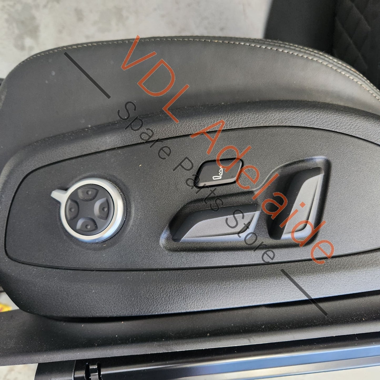Audi S5 B9 B9.5 Pair of Front Seats Diamond Stitch Leather GRADE 2