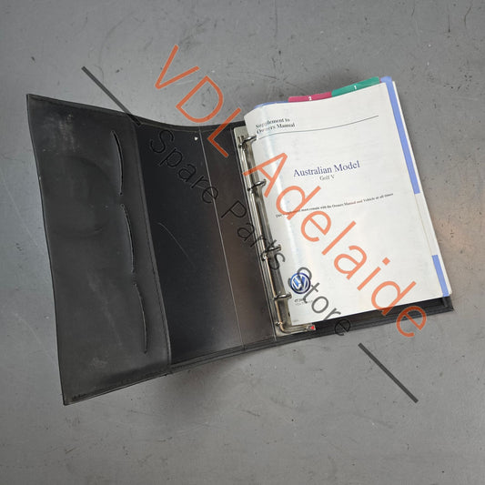 VW Golf MK5 Set of Owners Manuals Books