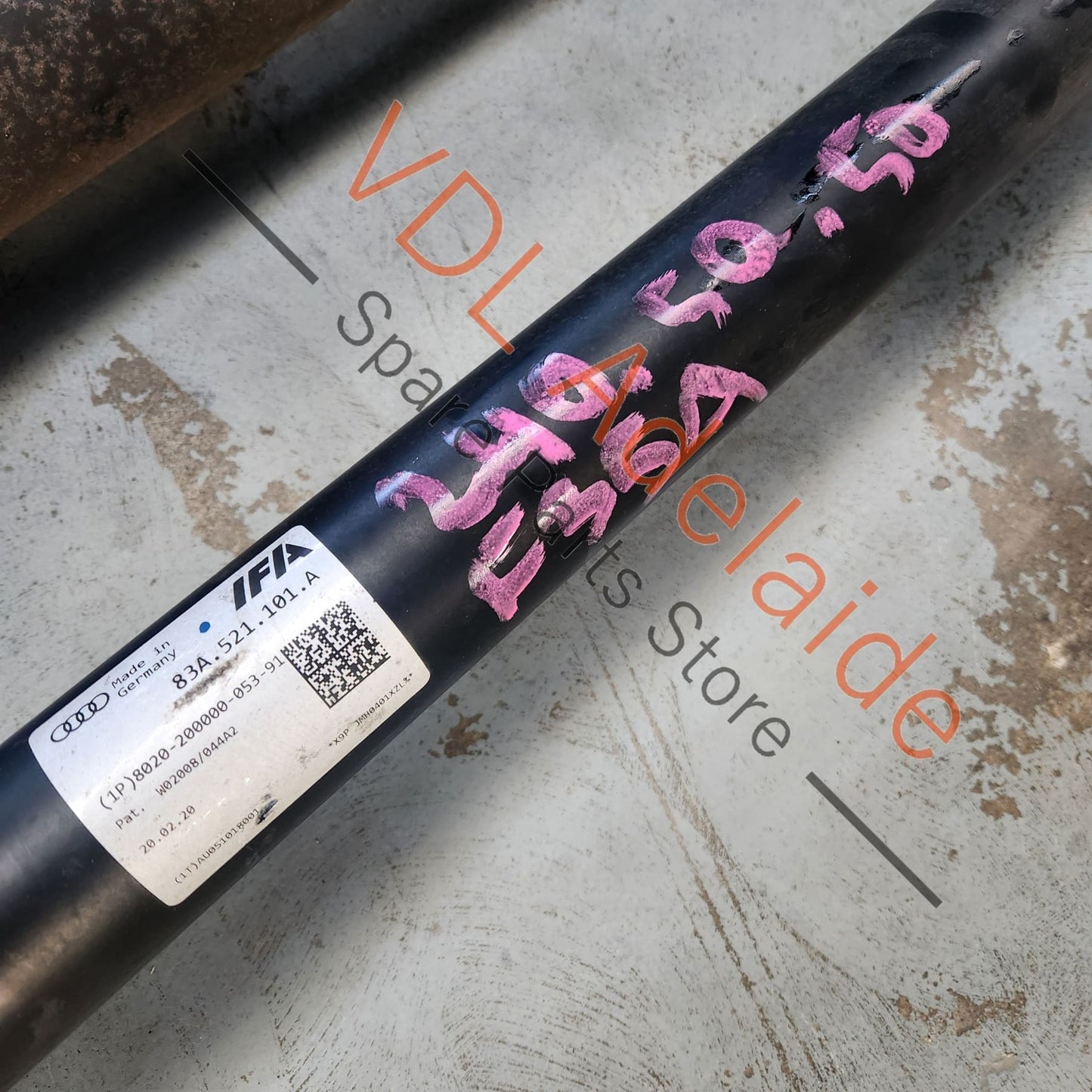 83A521101A Audi RSQ3 F3 Cardan Propeller Tail Shaft 83A521101A
