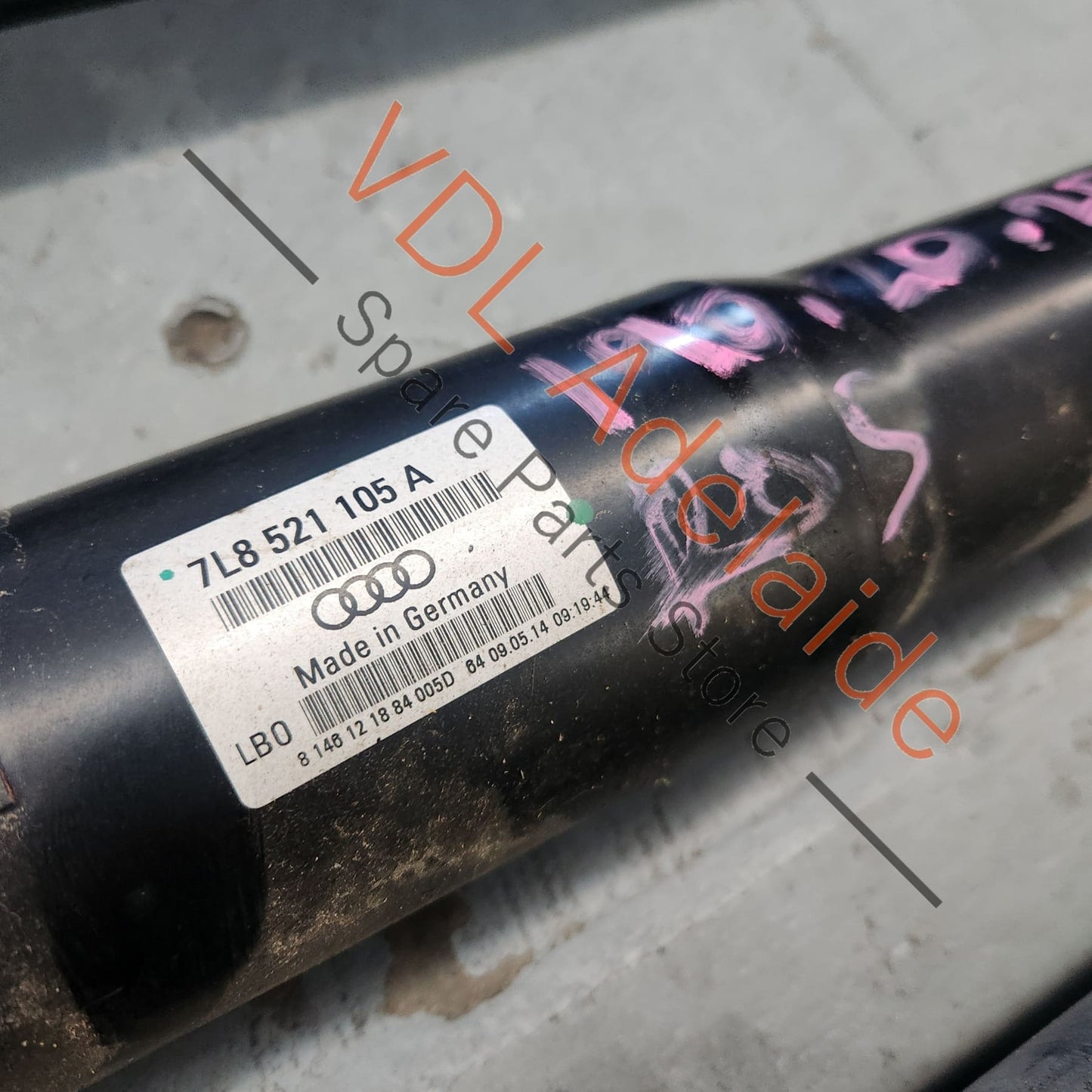 7L8521105J 7L8521105A Audi Q7 4L Cardan Propeller Tail Shaft 8W0521101K 8W0521101C