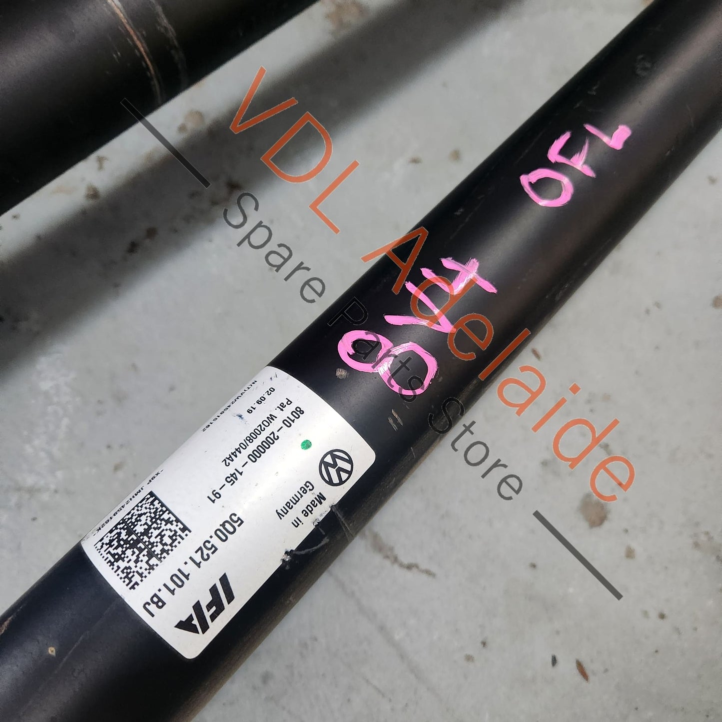 5Q0521101BJ 5Q0521101AJ Audi RS3 S3 A3 8V Cardan Propeller Tail Shaft 5Q0521101BJ 5Q0521101AJ