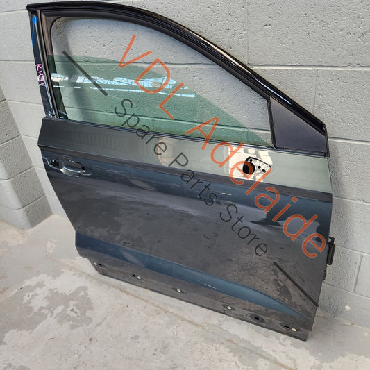 575831052E Cupra Ateca Front Right Door Shell w Glass 9S / X6T Camouflage Green Metallic 575831052E