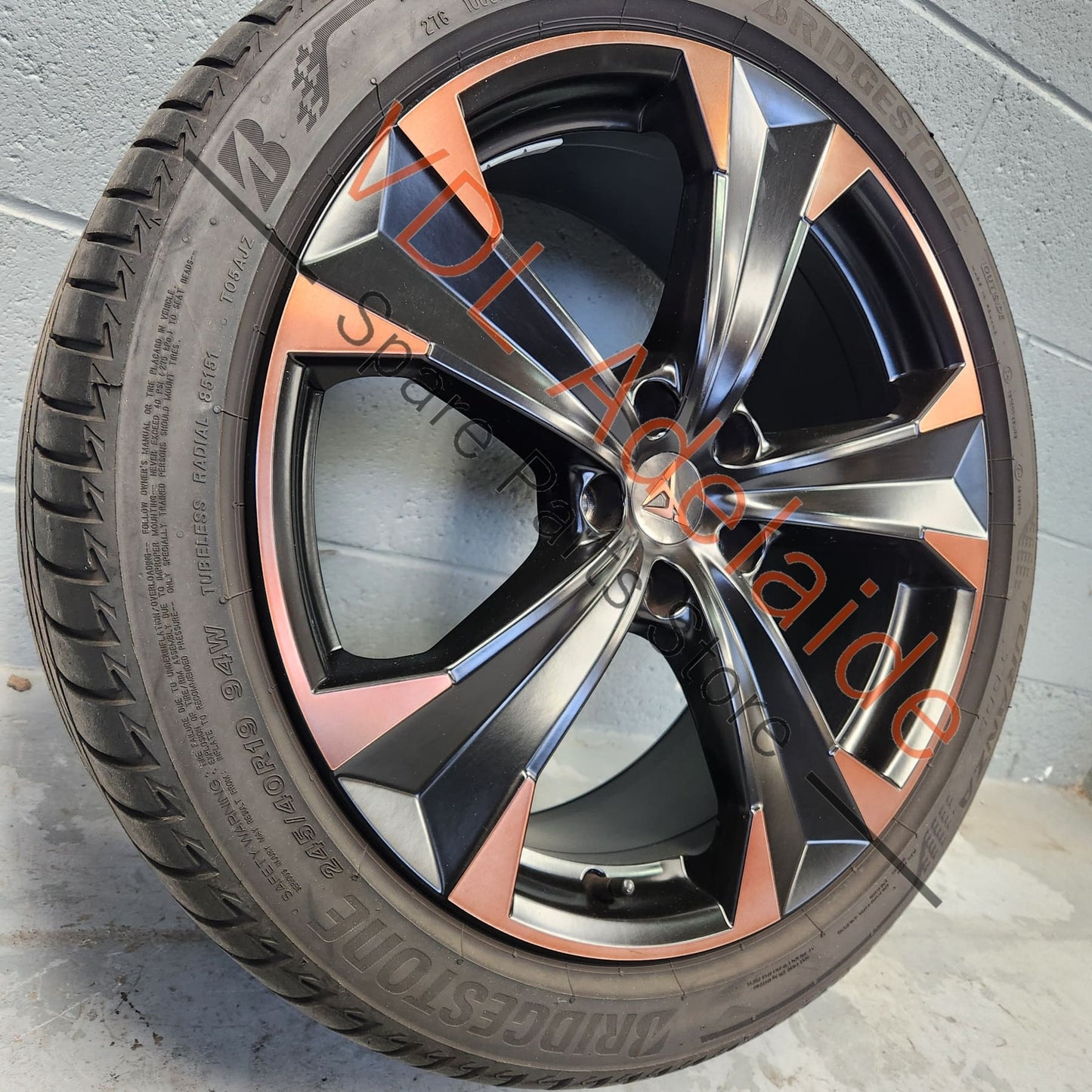 575 601 025 AS XEB 575601025AS Cupra Ateca 19 x 8 19x8 Alloy Wheel Rim Copper finish Zoll 575601025AS XEB #01