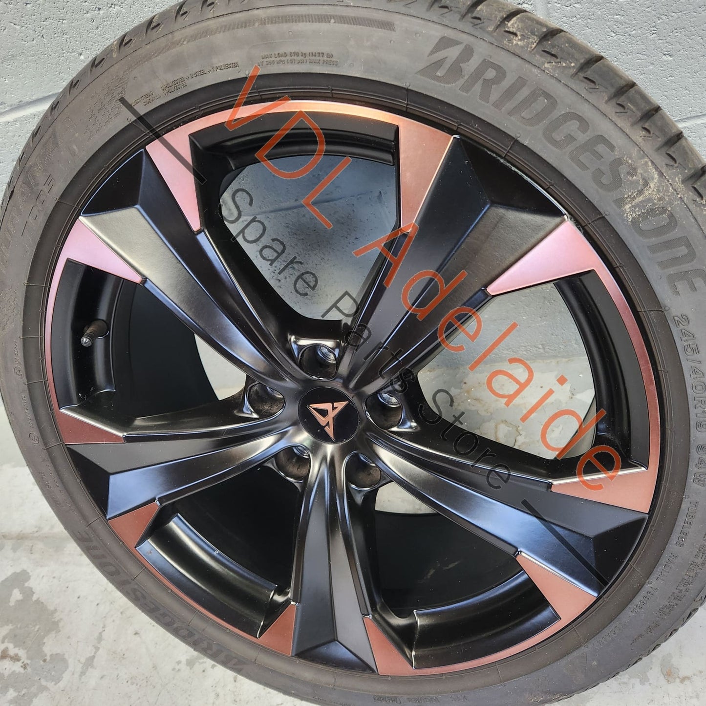575 601 025 AS XEB 575601025AS Cupra Ateca 19 x 8 19x8 Alloy Wheel Rim Copper finish Zoll 575601025AS XEB #02