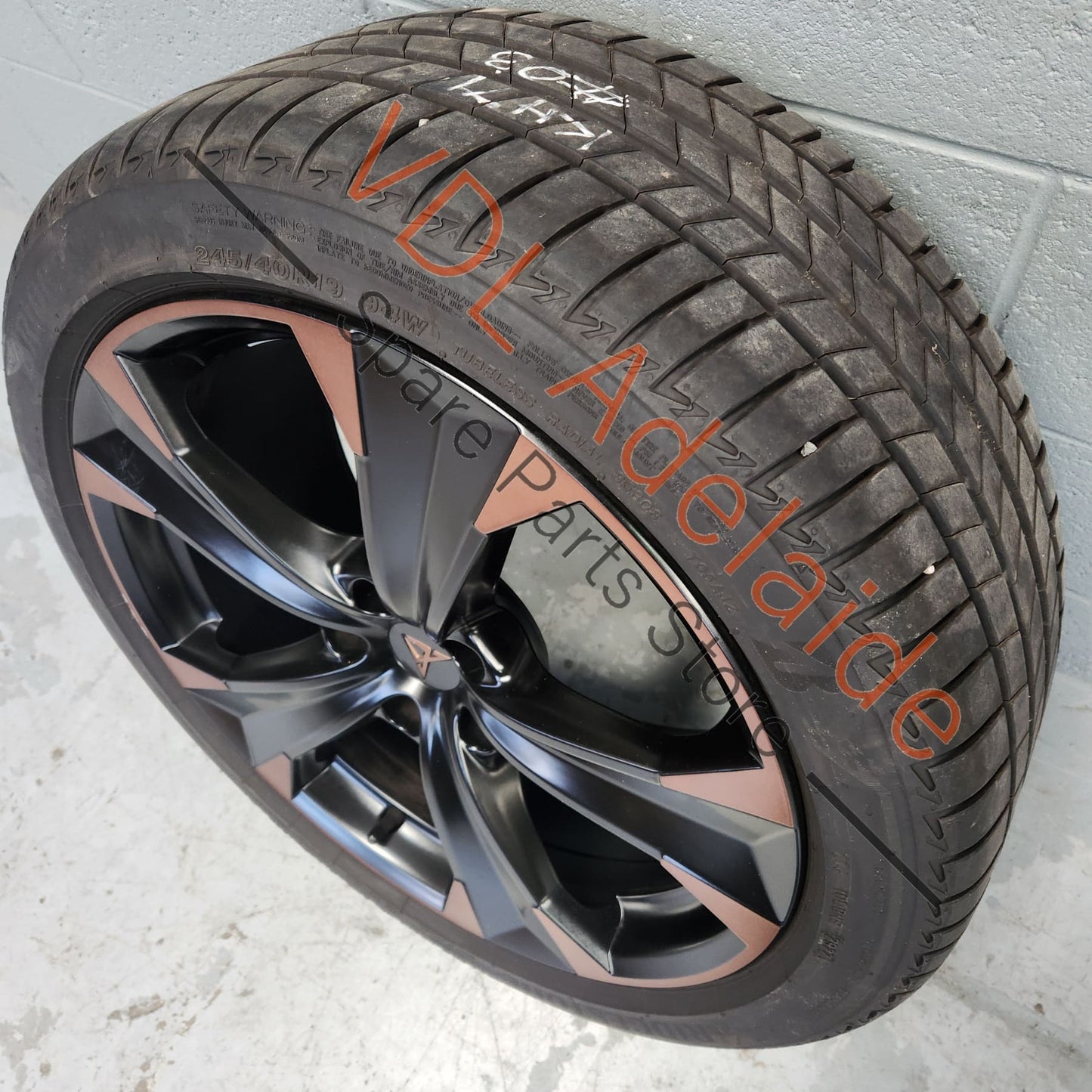 575 601 025 AS XEB 575601025AS Cupra Ateca 19 x 8 19x8 Alloy Wheel Rim Copper finish Zoll 575601025AS XEB #03