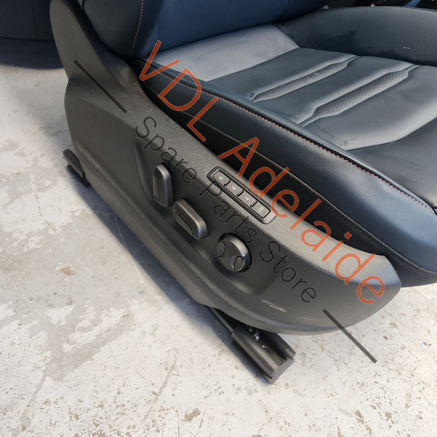 Cupra Ateca Blue Black Leather Seat Set Great for your Amarok or Caddy upgrade!