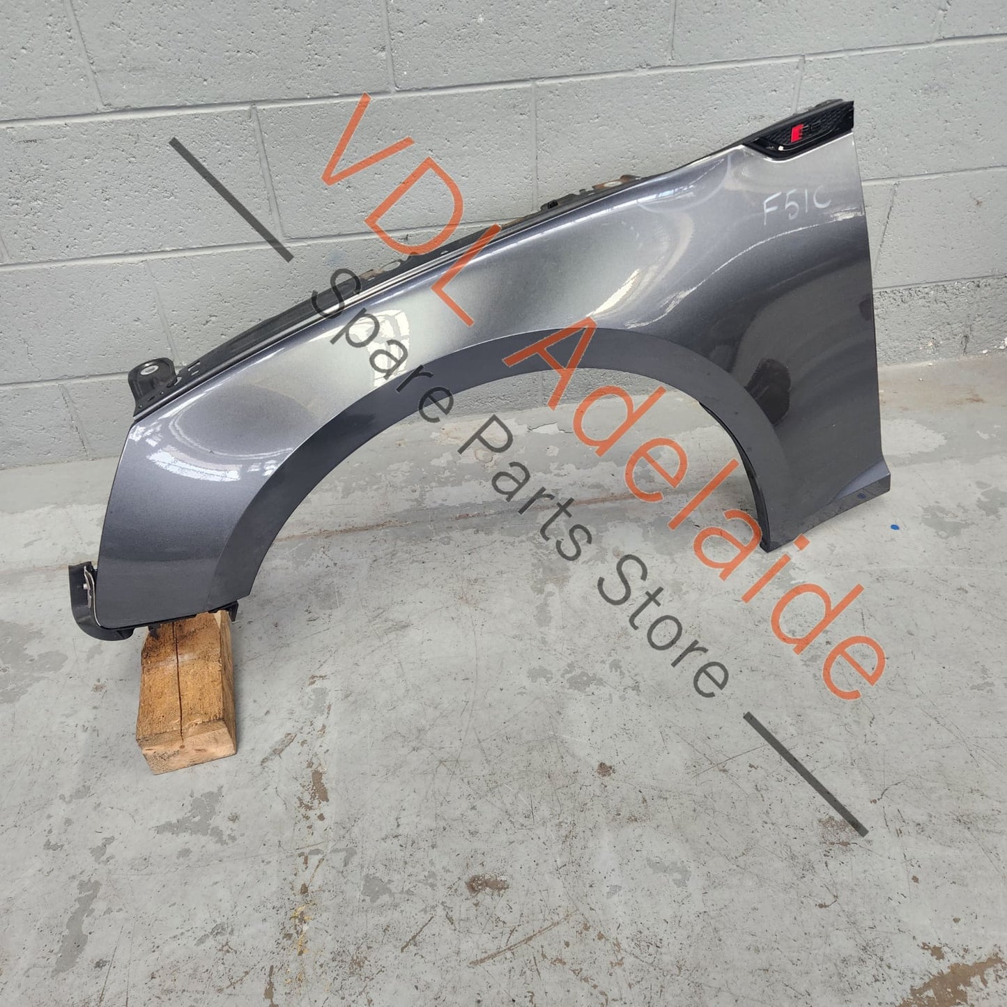 8W6821105B Audi A5 S5 Front Left Quarter Fender Mudguard Panel 8W6821105B Daytona Grey Pearl LZ7S/6Y/Z7S