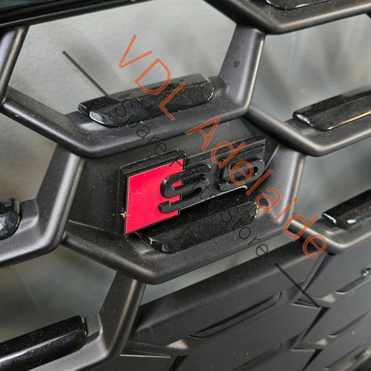 8W6853651BQCKA 2023 Audi S5 F5 B9 Front Grille Black/Brilliant black Genuine OEM 8W6853651BQ CKA