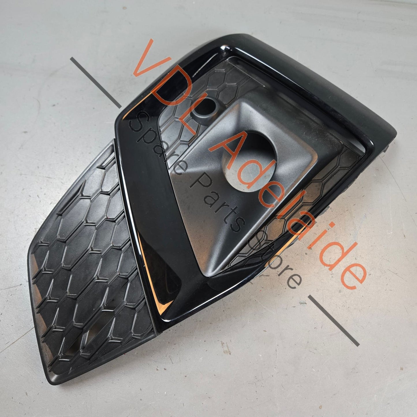 8W6807681TT94 Audi S5 F5 B9 Left Side Front Bumper Fog Light Radar Grille Trim 8W6807681T T94