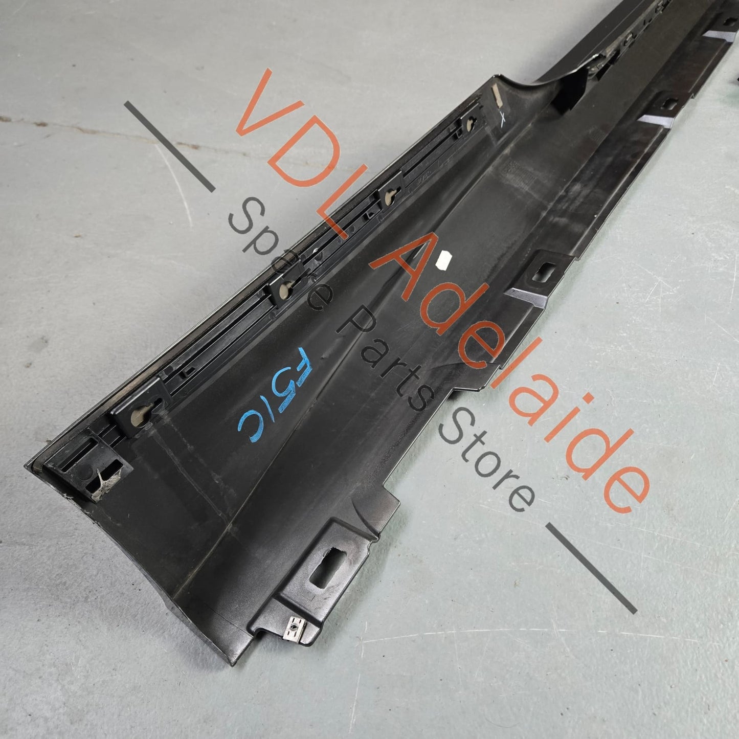 8W6853859E 8W6853855FGRU Audi S5 F5 B9 Left Side Sill Trim Sideskirt Skirt Rocker Moulding 8W6853855F GRU Daytona Grey Pearl LZ7S/6Y/Z7S