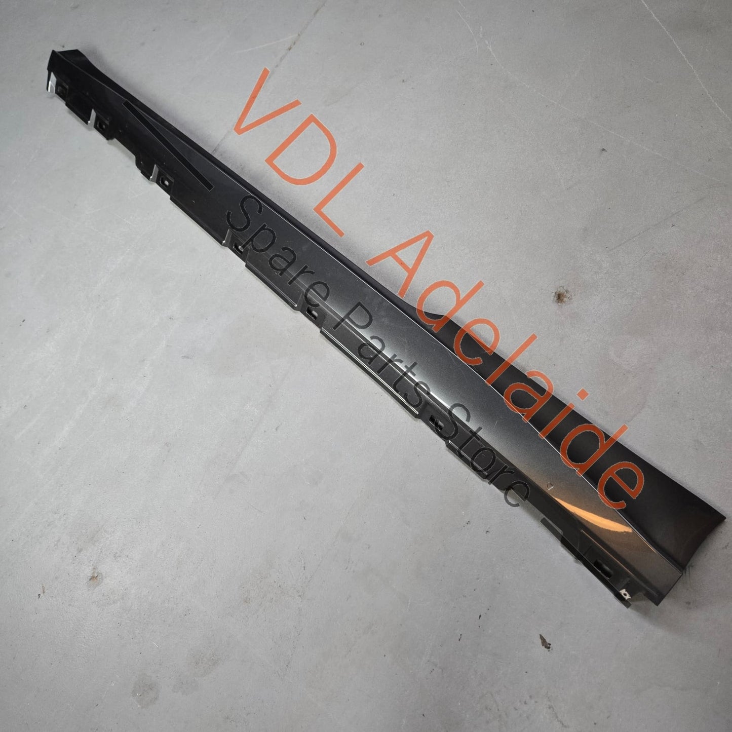 8W6853859E 8W6853855FGRU Audi S5 F5 B9 Left Side Sill Trim Sideskirt Skirt Rocker Moulding 8W6853855F GRU Daytona Grey Pearl LZ7S/6Y/Z7S