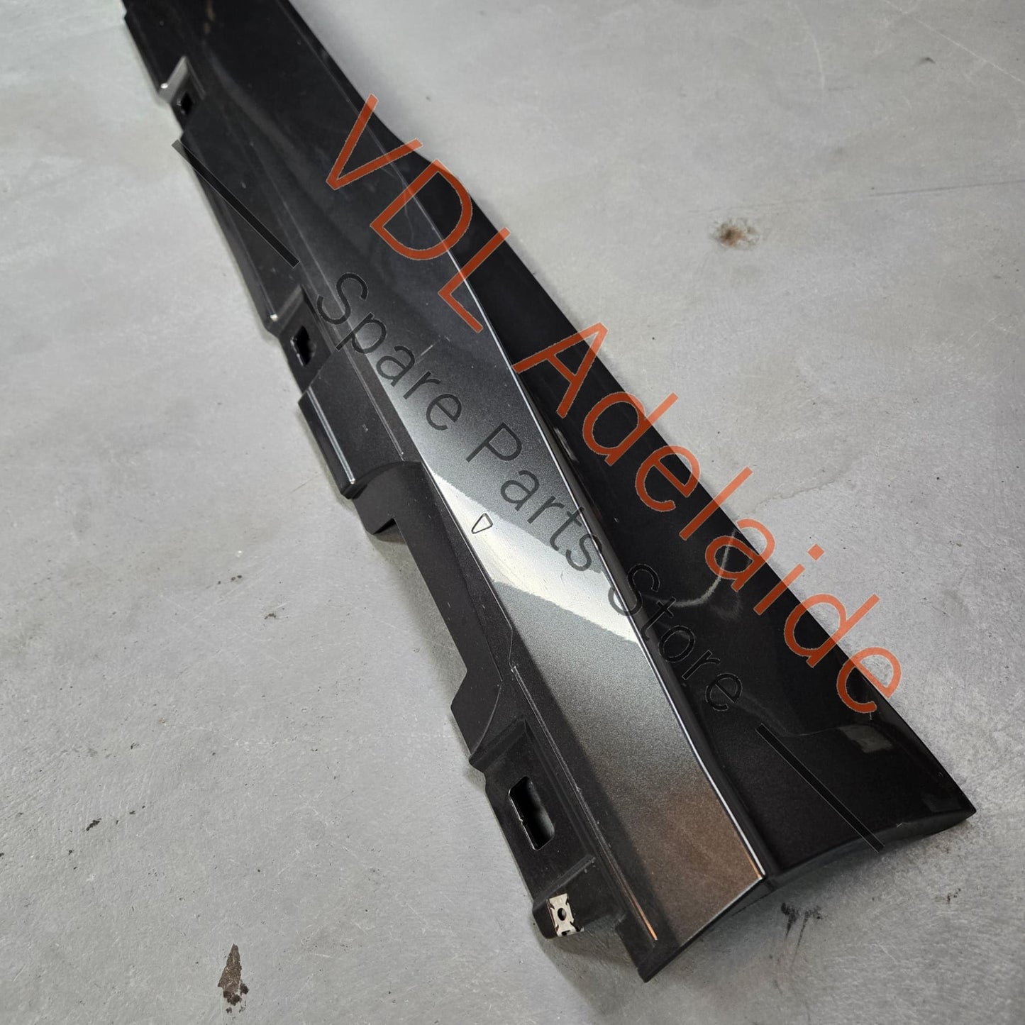 8W6853859E 8W6853855FGRU Audi S5 F5 B9 Left Side Sill Trim Sideskirt Skirt Rocker Moulding 8W6853855F GRU Daytona Grey Pearl LZ7S/6Y/Z7S