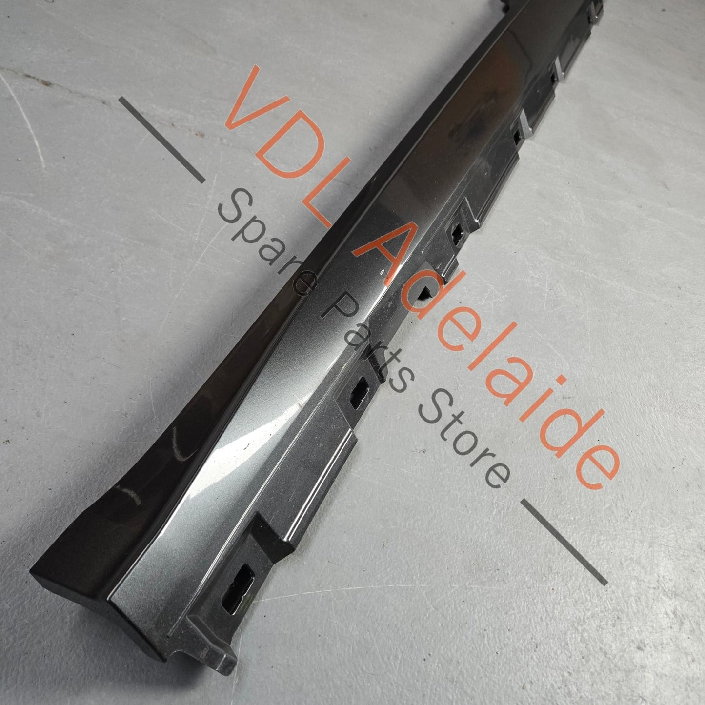 8W6853859E 8W6853855FGRU Audi S5 F5 B9 Left Side Sill Trim Sideskirt Skirt Rocker Moulding 8W6853855F GRU Daytona Grey Pearl LZ7S/6Y/Z7S