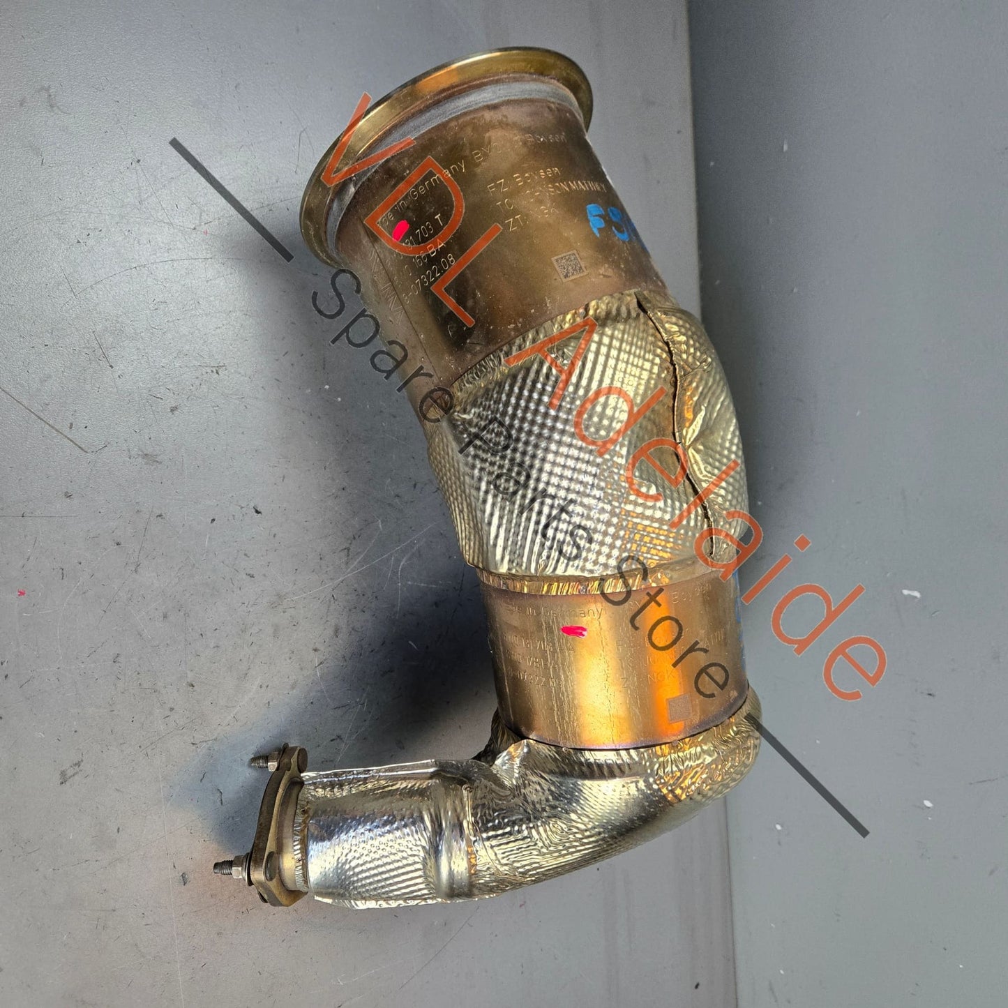 8W0254252TX Audi S5 S4 B9 Catalytic Converter Downpipe Exhaust for 3.0L 8W0254252TX