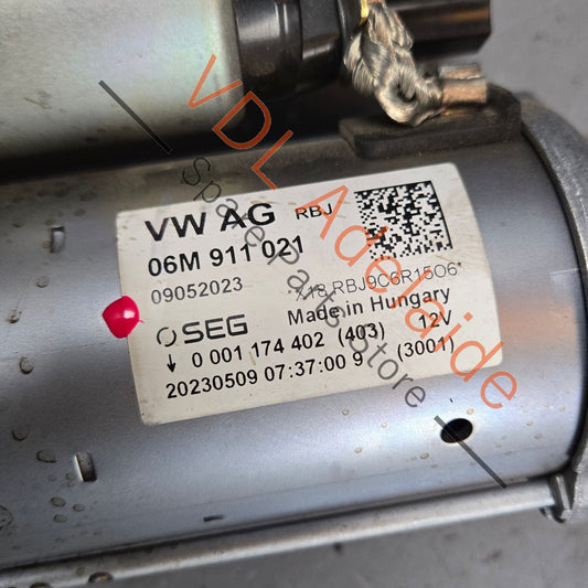 06M911021 Audi A4 S4 A5 S5 B9 Genuine Audi OEM Bosch Starter Motor 06M911021