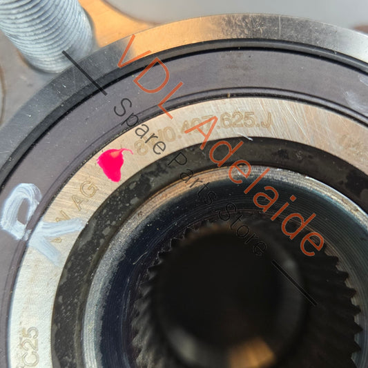 8W0407625J 8W0501652D Audi A4 A5 Rear Wheel Bearing 8W0407625J 8W0501652D