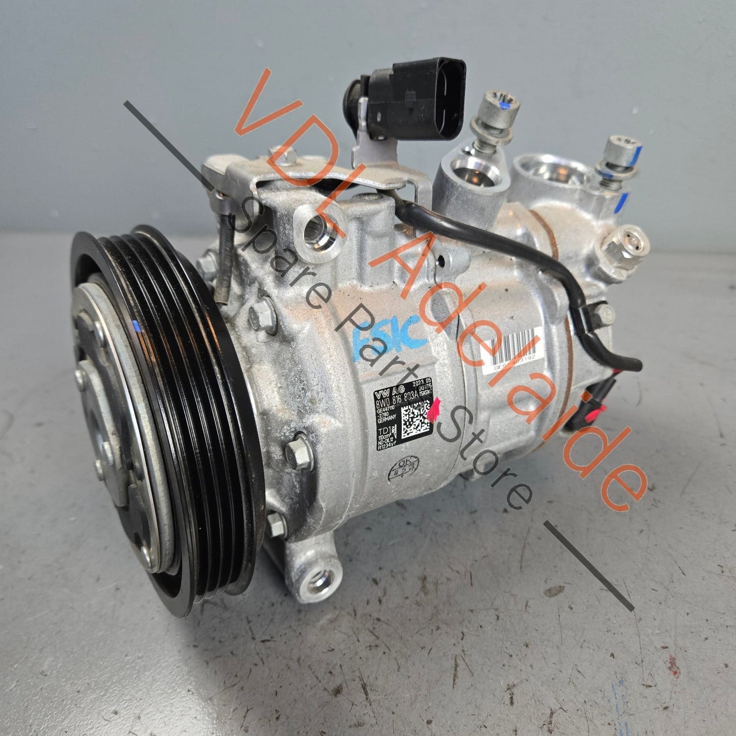 8W0816803A 6SAS14C VW Touareg Audi A4 S4 B9 AC Air Conditioning Compressor Pump 8W0816803A 6SAS14C
