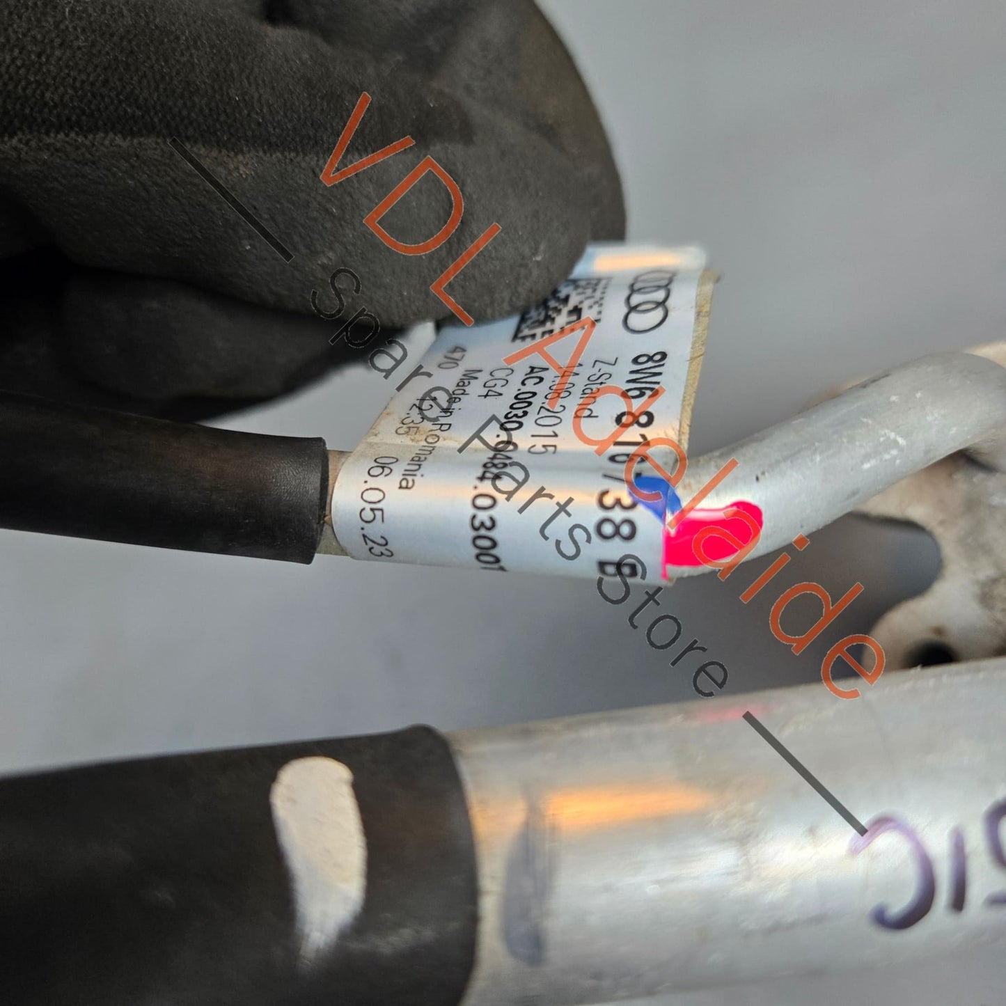 8W6816738B Audi A4 A5 B9 Front Left Air Conditioning Refrigerant Pipe Aluminium 8W6816738B