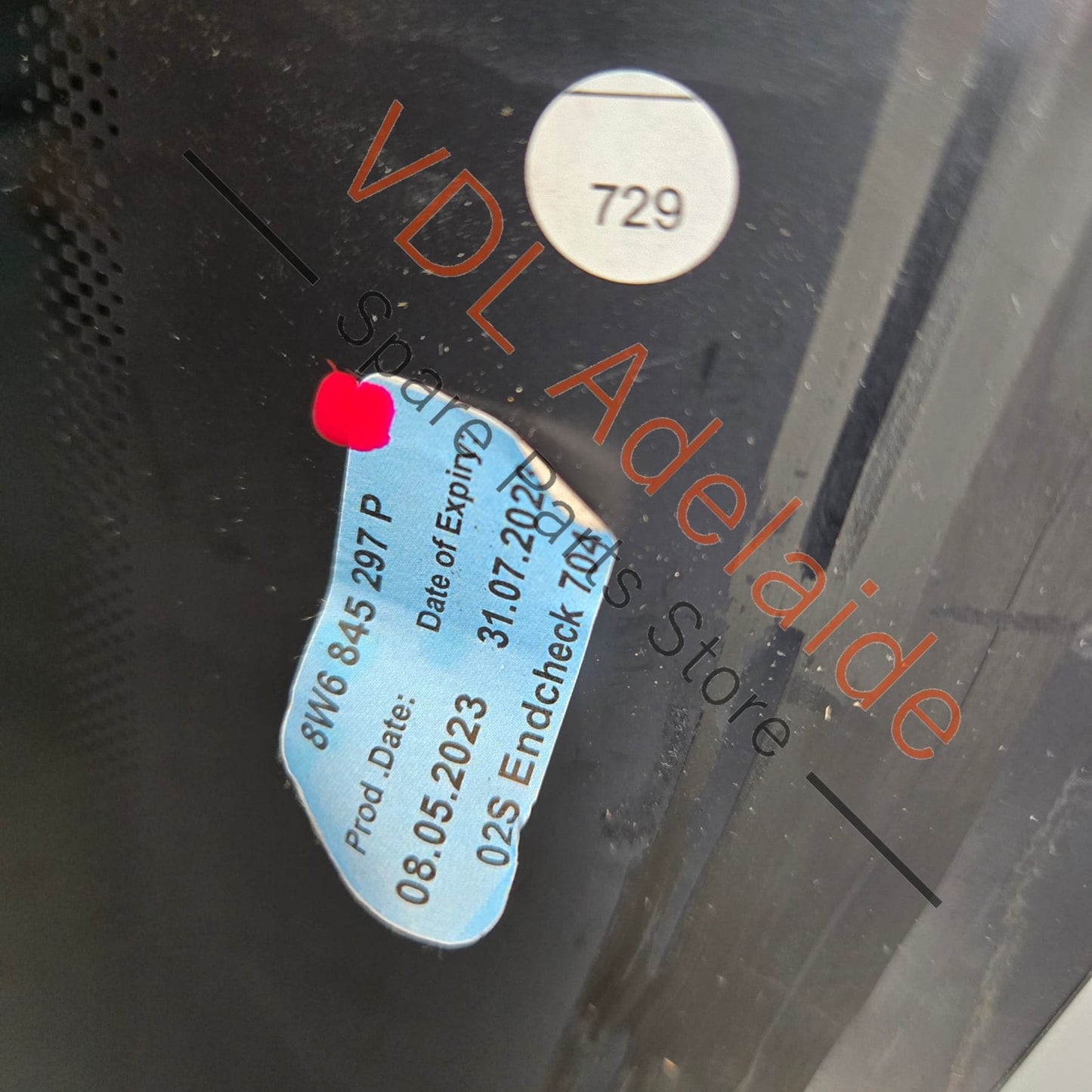 8W6845298P 8W6845298PNVB Audi A5 S5 RS5 Rear Left Window Glass Tinted 8W6845297P NVB