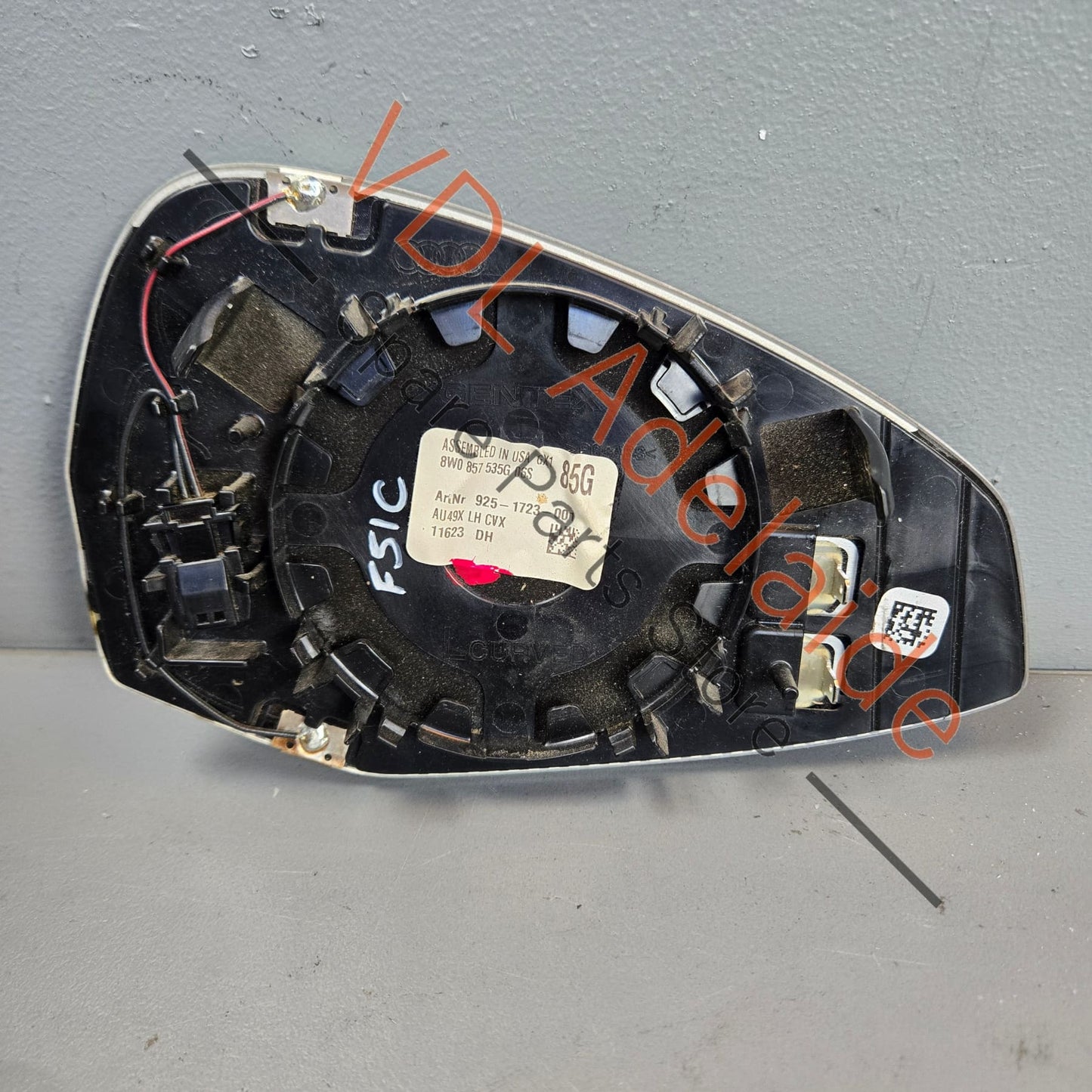 8W0857535G Audi A4 A5 S4 S5 RS4 RS5 B9 Left Exterior Mirror Glass 8W0857535G Automatic Anti Dazzle Heated