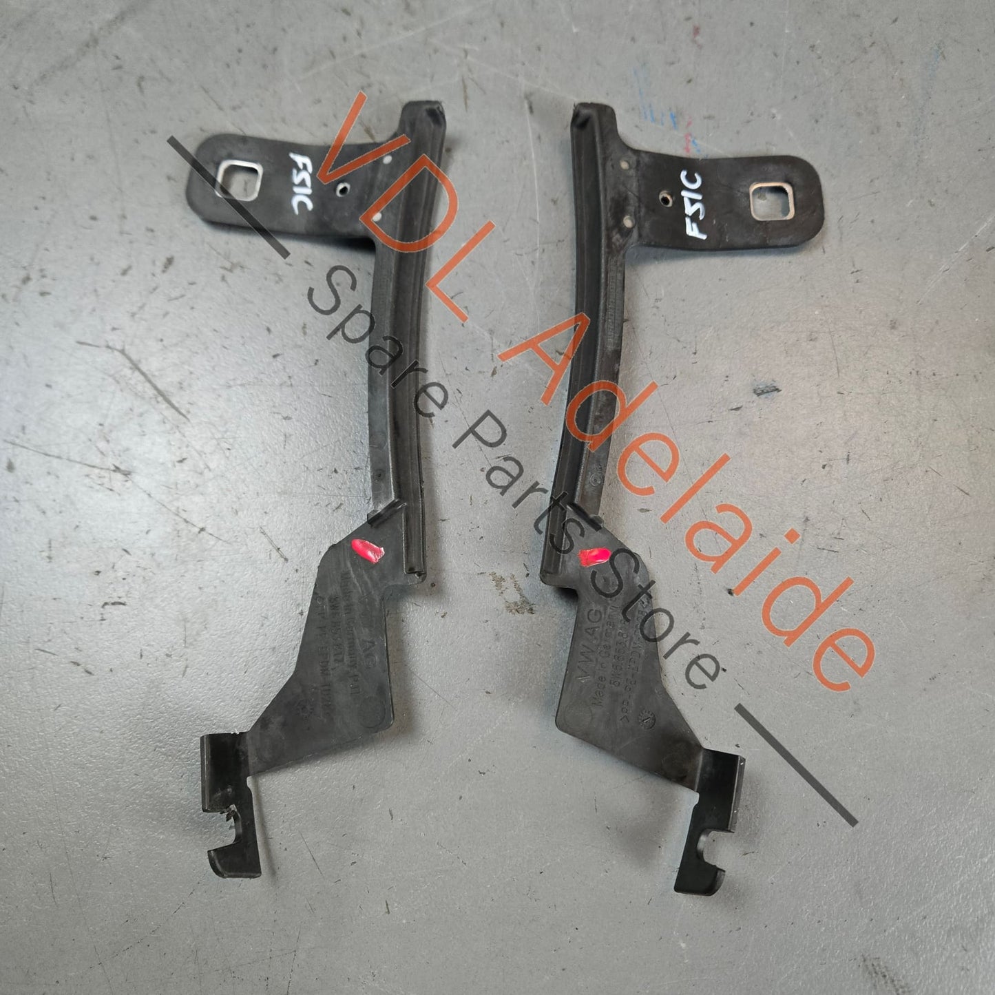 8W6853818 Audi A4 S4 A5 S5 Rear Wheel Arch Aerodynamic Trim Pair Spoiler Set 8W6853818 8W6853817