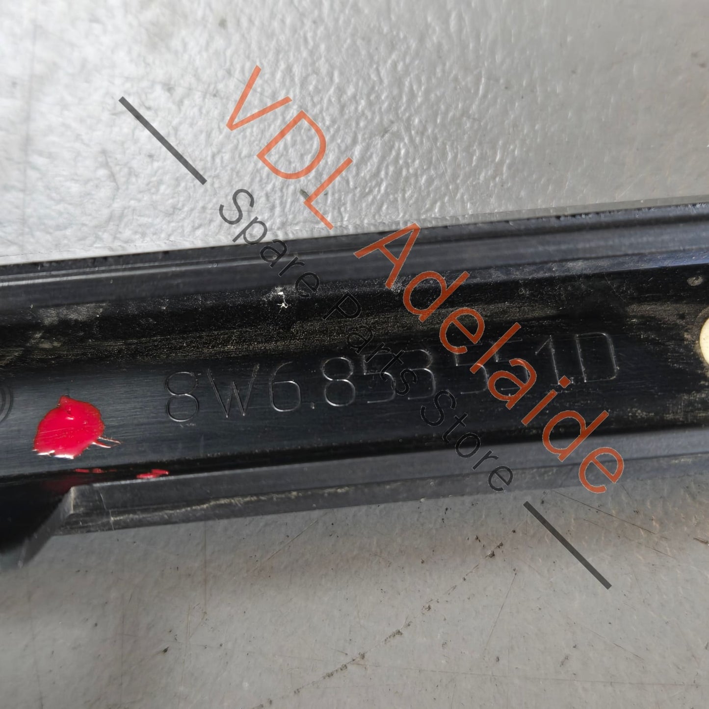 8W6853551D Audi S5 B9 F5 Rear Bumper Middle Centre Gloss Black Trim Insert 8W68533551D T94