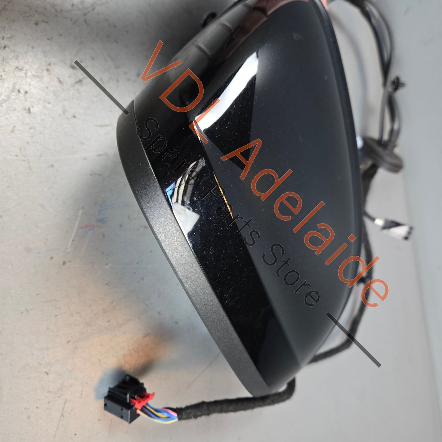 8W0857536H 8W6857410CB9B9 8W0949102A 5Q0980546A Audi A5 S5 RS5 B9 Right Power Folding Exterior Mirror w Camera & Lane Assist Complete 8W6857410CB 9B9 8W0857536H 5Q0980546A