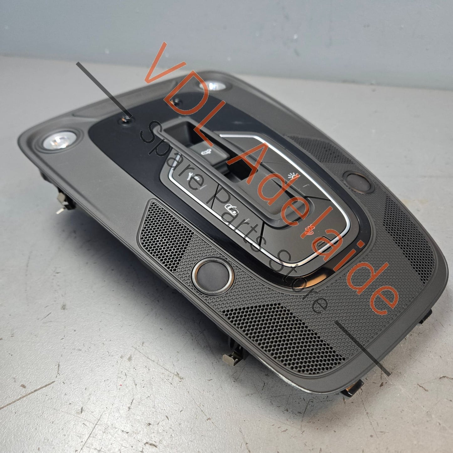 4K0947135AH Audi S5 Overhead Reading Light with Sunroof Switch 4K0947135AH 6PS