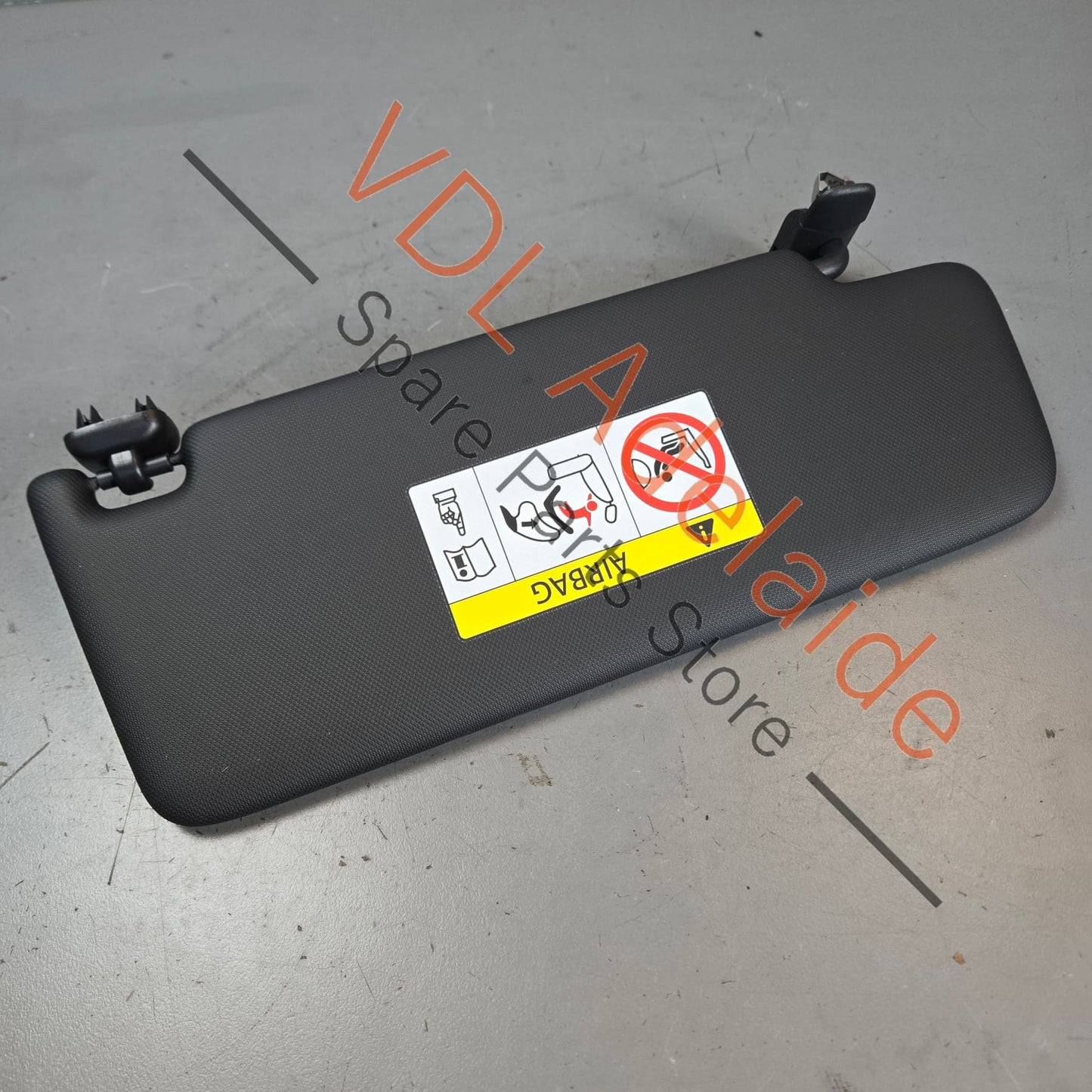 8W0857551P 8W0857551AL Audi Q5 A5 A4 Left Side Passenger Sun Visor Black 8W0857551P 7C0 8W0857551AL 7C0