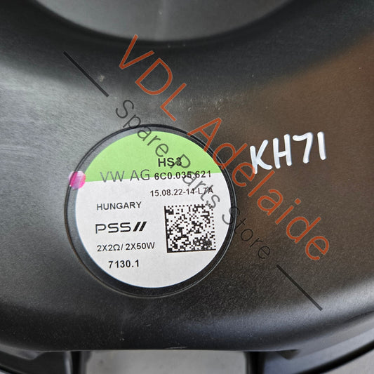 6C0035621 6C0035621A Cupra VW Audi Subwoofer Speaker for Space Saver Spare Wheel 6C0035621