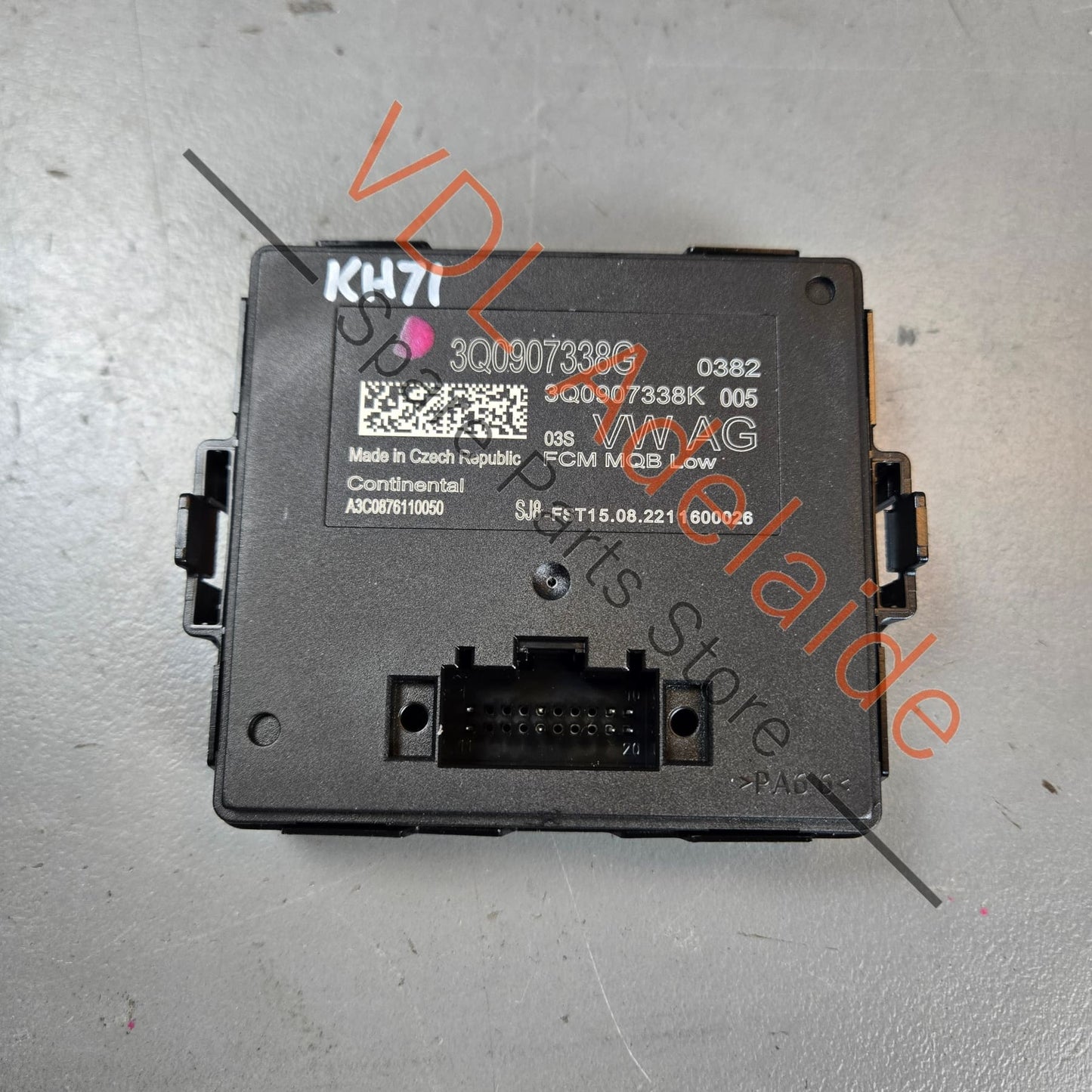 3Q0907338G VW Audi Cornering Headlight Control Module MQB Low 3Q0907338G