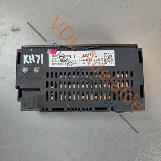 575035736B Cupra Twin Double USB Port Outlet Socket for MIB3