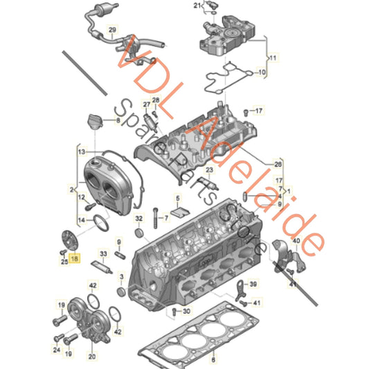 06Q109259B Audi VW Camshaft Magnet Solenoid 06Q109259B