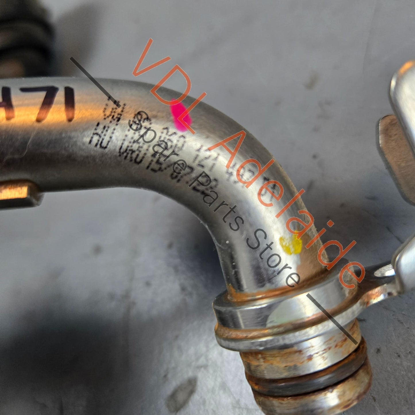 5WA122073H VW Golf R MK8 Audi S3 8Y Low Pressure Coolant Return Hose from Turbo 5WA122073H