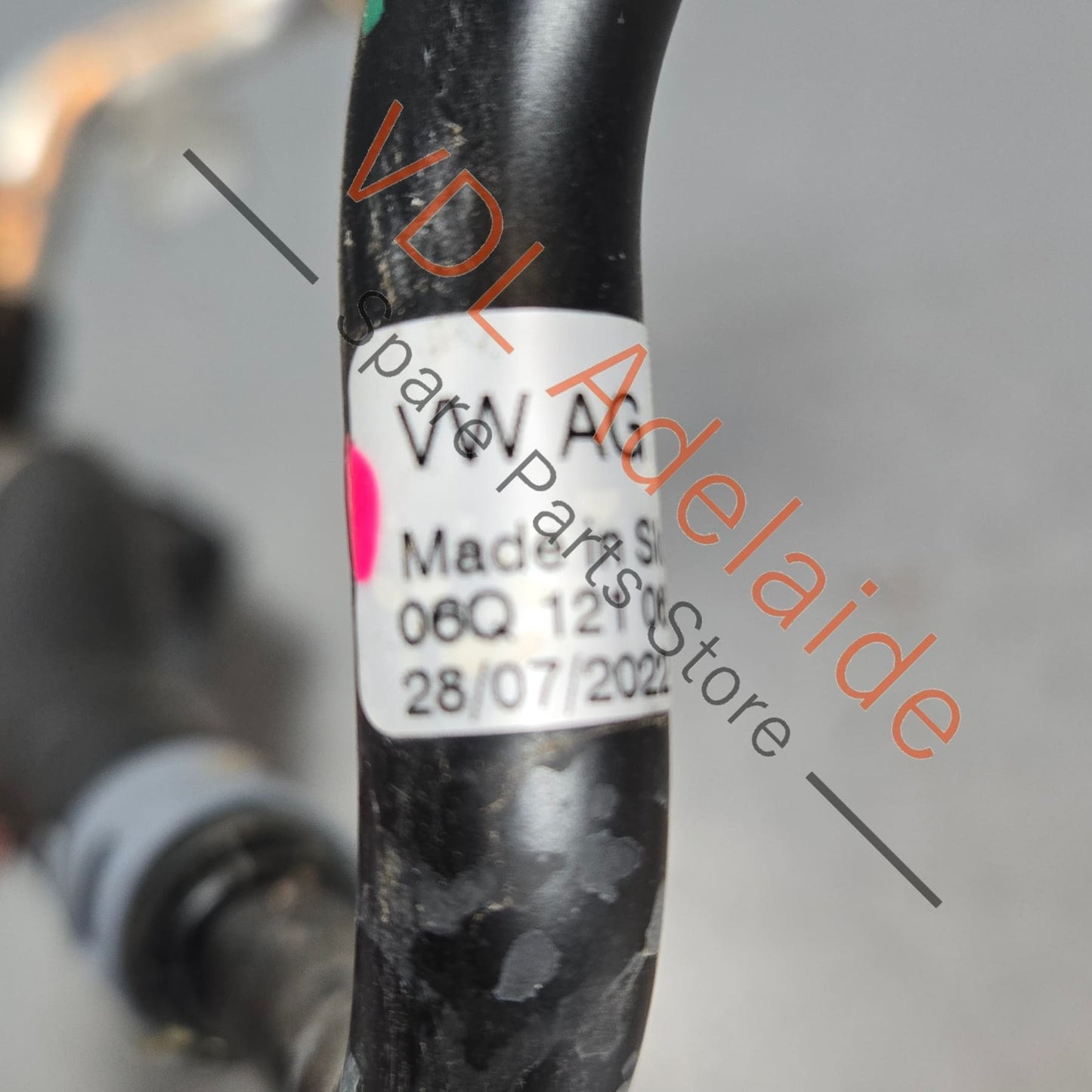 5WA122073H VW Golf R MK8 Audi S3 8Y Low Pressure Coolant Return Hose from Turbo 5WA122073H