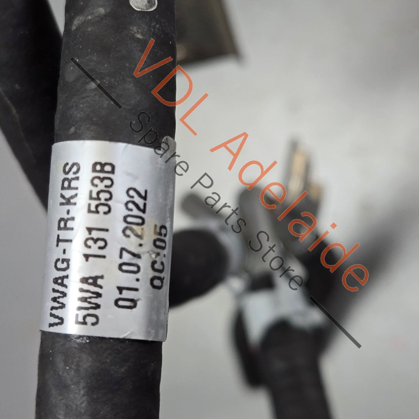 5WA131553B VW Exhaust Control Line Pipe 5WA131553B