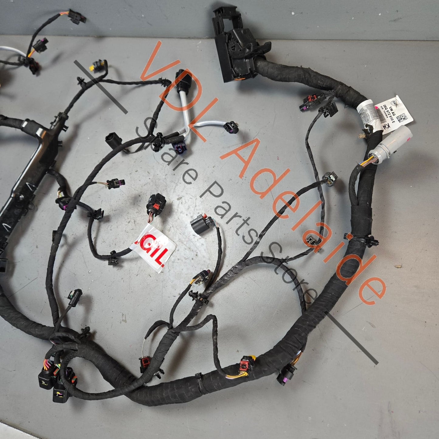 06Q972610E VW Golf R MK8 Audi S3 DNFC Fuel Injector Wiring Harness Cable 06N971627B