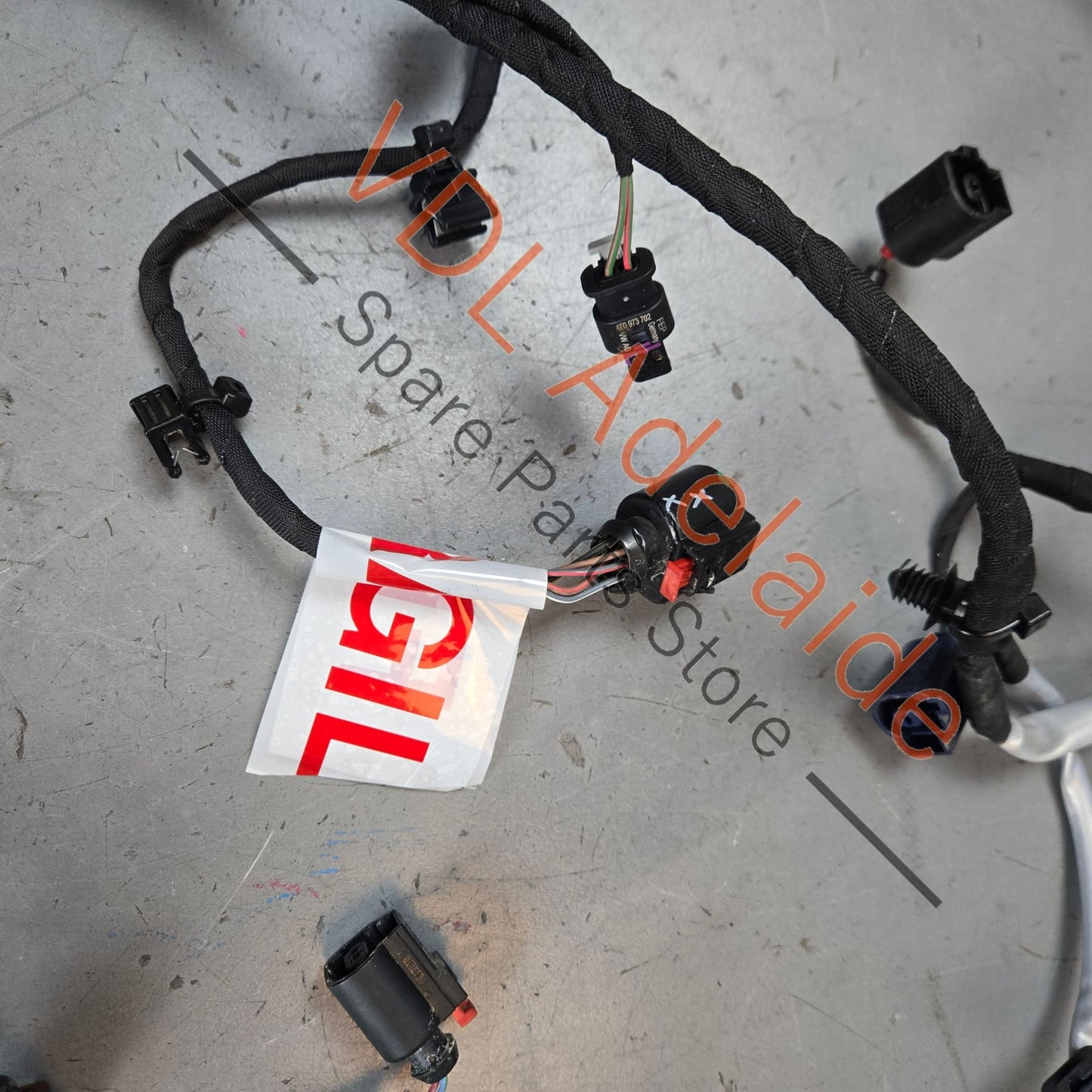 06Q972610E VW Golf R MK8 Audi S3 DNFC Fuel Injector Wiring Harness Cable 06N971627B