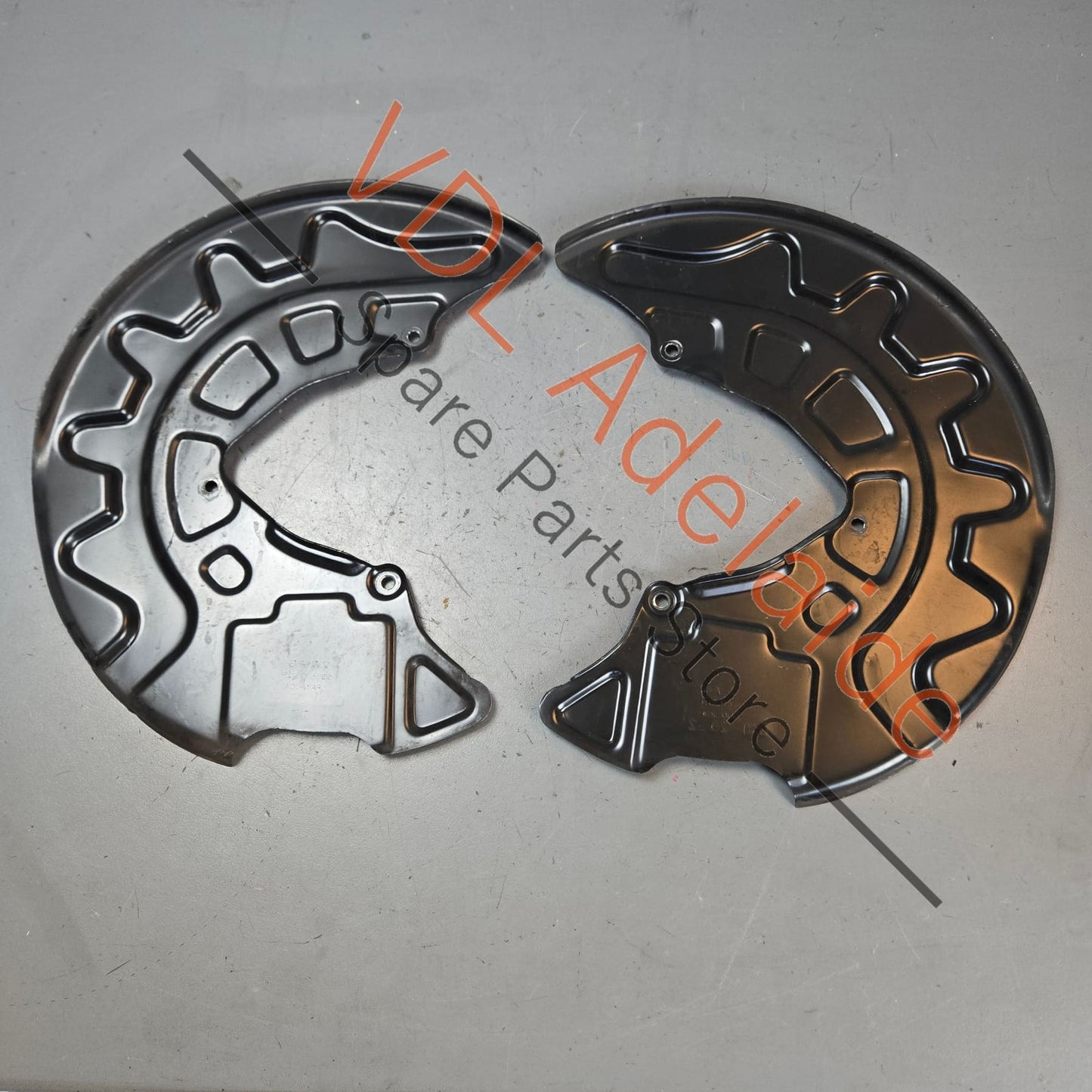 5Q0615311F 5Q0615312F VW Golf R Audi S3 Cupra Ateca Front Brake Stone Guard set pair for 340mm rotor