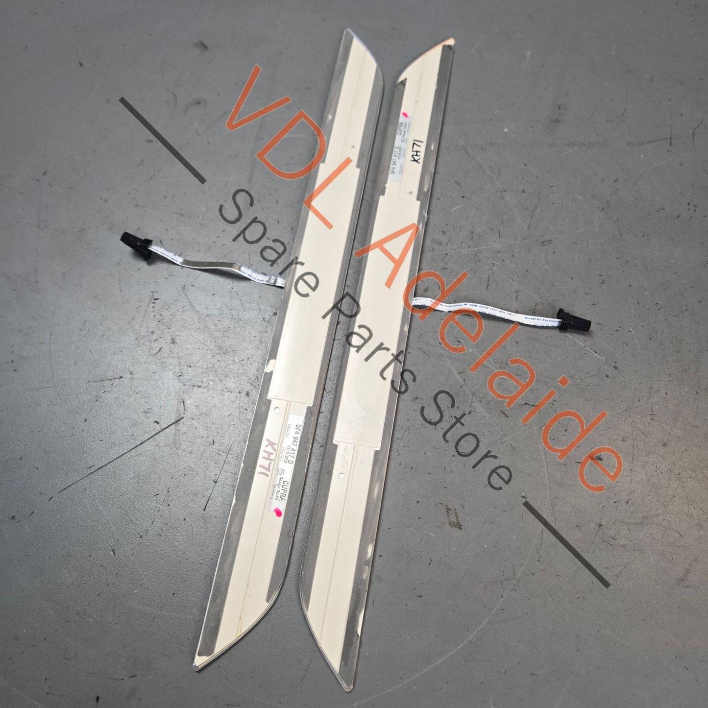 5F4947417D Cupra Pair of Illuminated Door Entry Strips 5FA947417E
