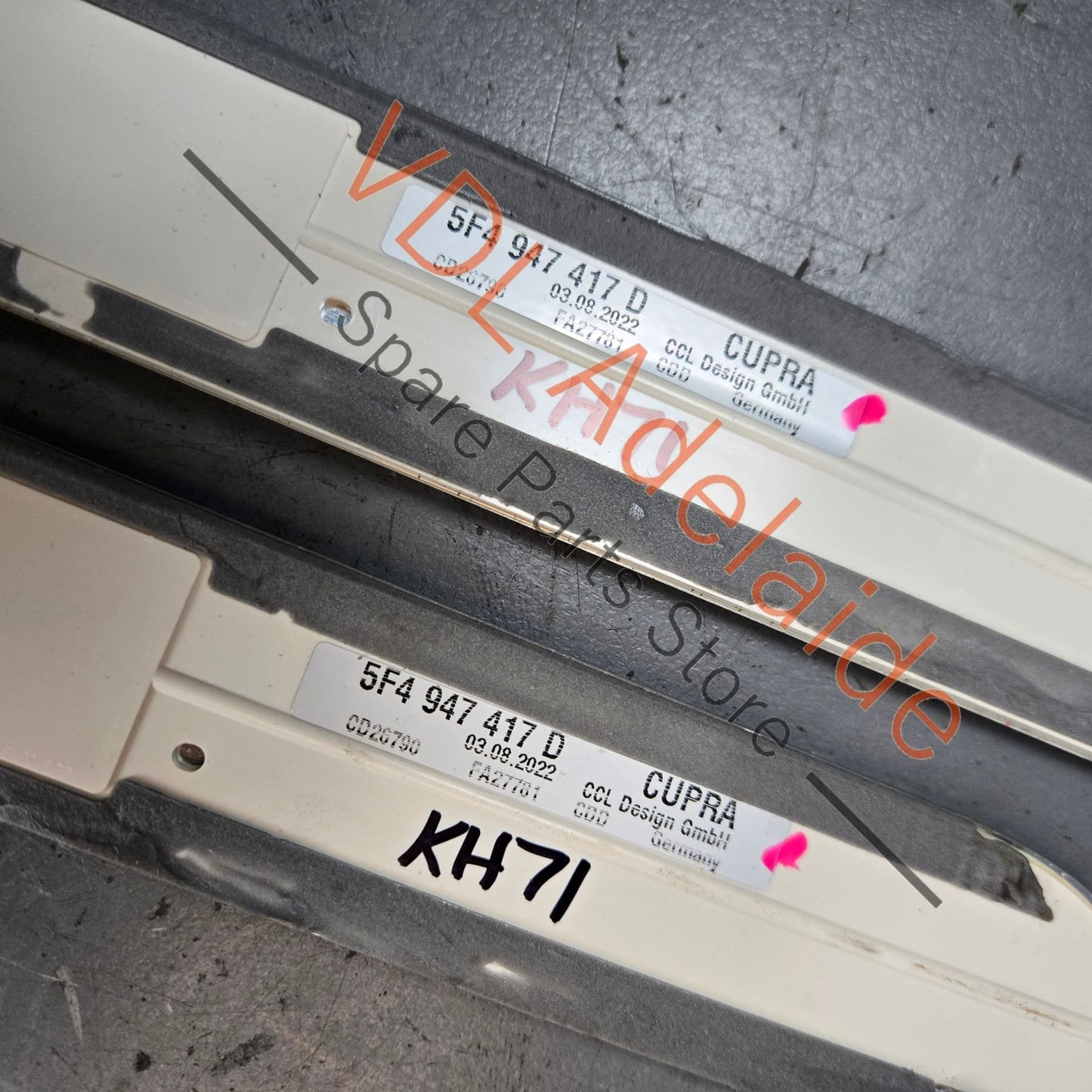 5F4947417D Cupra Pair of Illuminated Door Entry Strips 5FA947417E