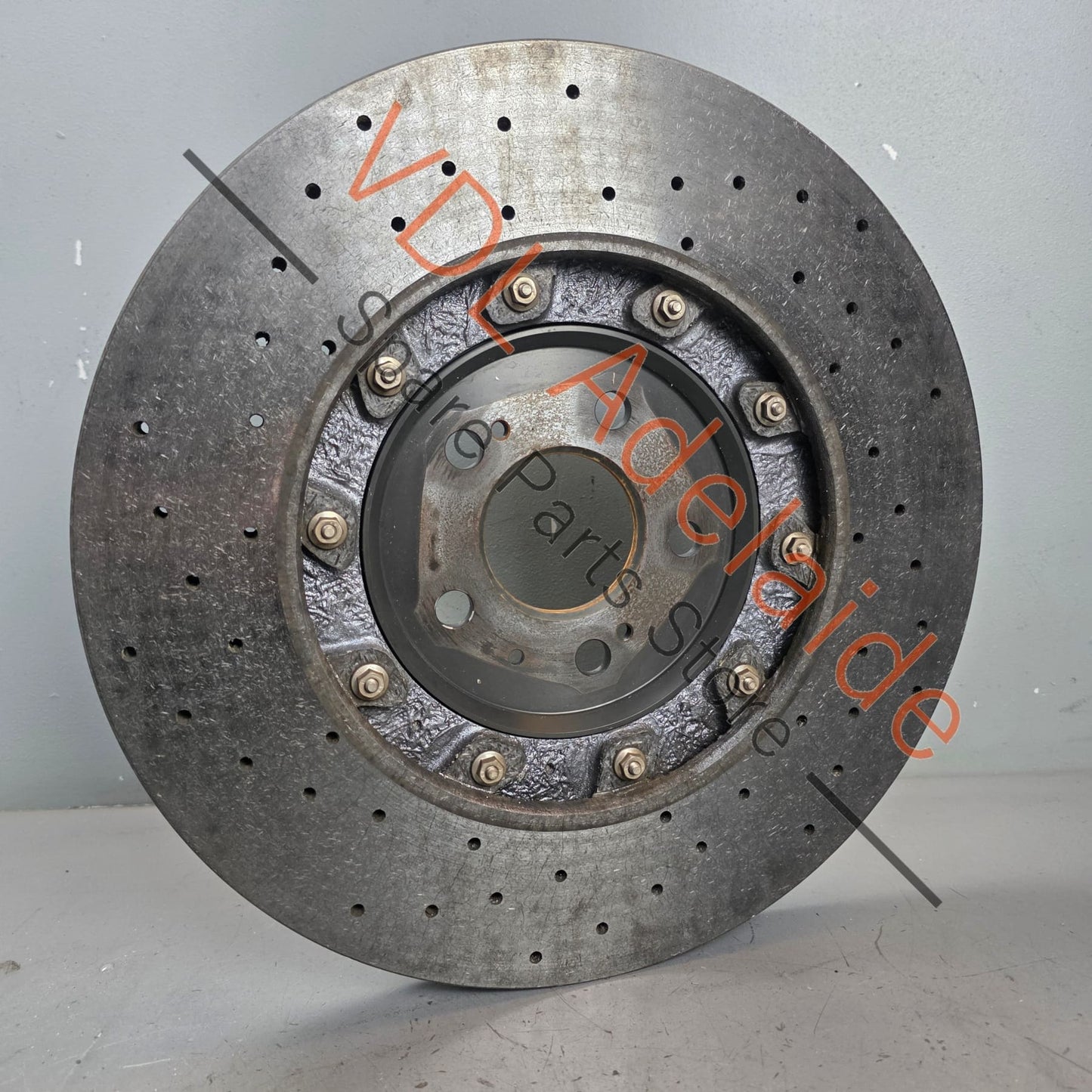 4M0615602J Audi RS6 RS7 RS8 Carbon Ceramic Rear Right Brake Disc Rotor 370mm x 30mm 4M0615602J