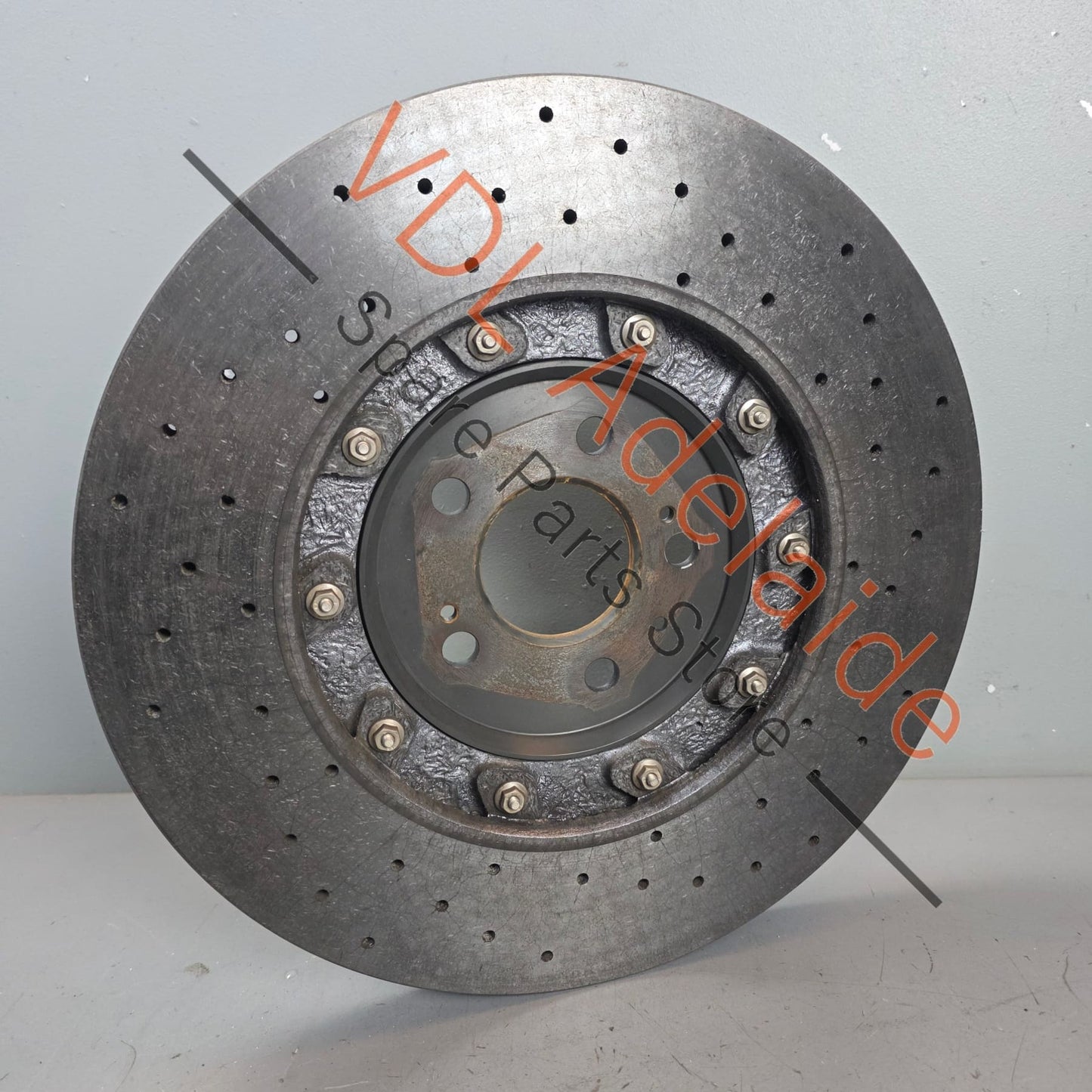 4M0615601AD Audi RS6 RS7 RS8 Carbon Ceramic Rear Left Brake Disc Rotor 370mm x 30mm 4M0615601AD