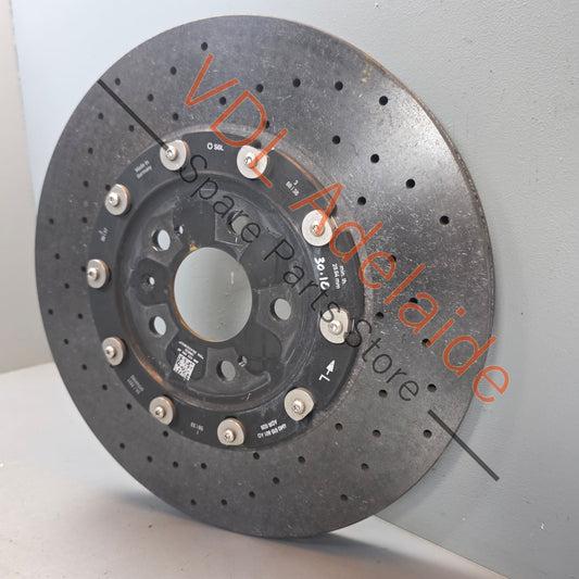 4M0615601AD Audi RS6 RS7 RS8 Carbon Ceramic Rear Left Brake Disc Rotor 370mm x 30mm 4M0615601AD