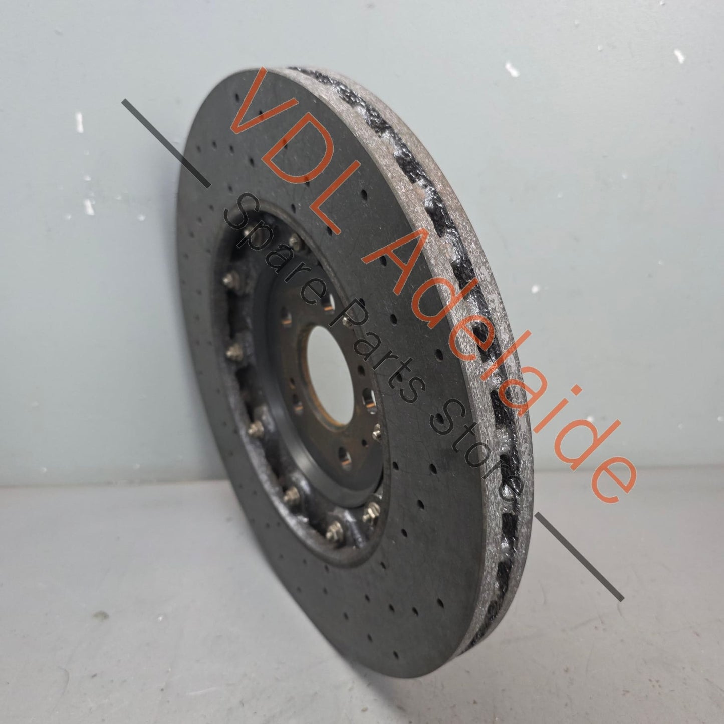 4M0615601AD Audi RS6 RS7 RS8 Carbon Ceramic Rear Left Brake Disc Rotor 370mm x 30mm 4M0615601AD