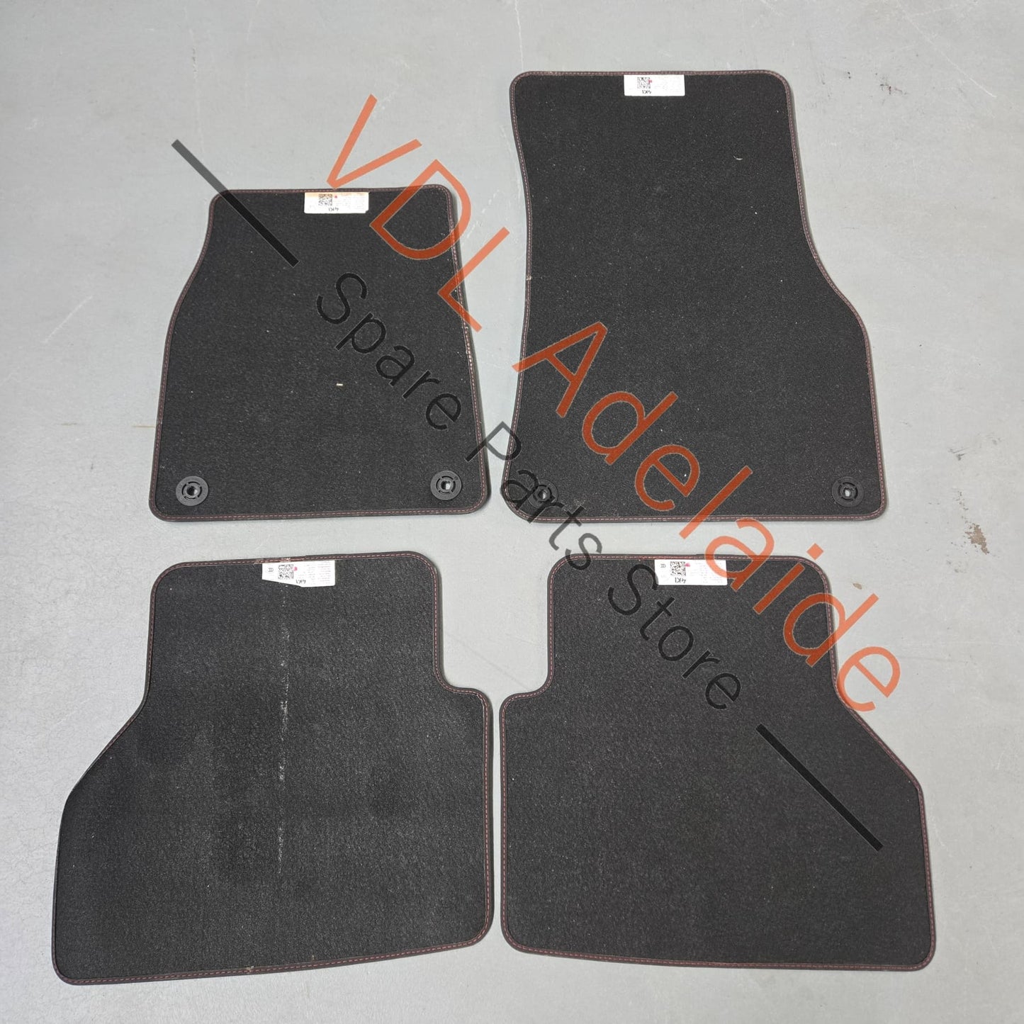 4K2863011FRPP Audi RS7 4K Set of Floor Mats Carpets 4K2863011F RPP