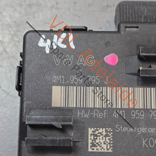 4M1959795J Audi RS7 RS6 SQ5 A8 Touareg Urus Door Control Unit Rear Left/Right 4M1959792J