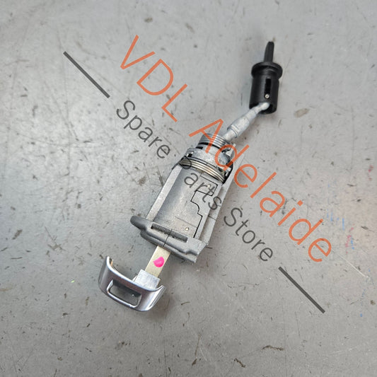 107837168FH Audi Drivers Door Lock Barrel and matching blade key 107837168FH