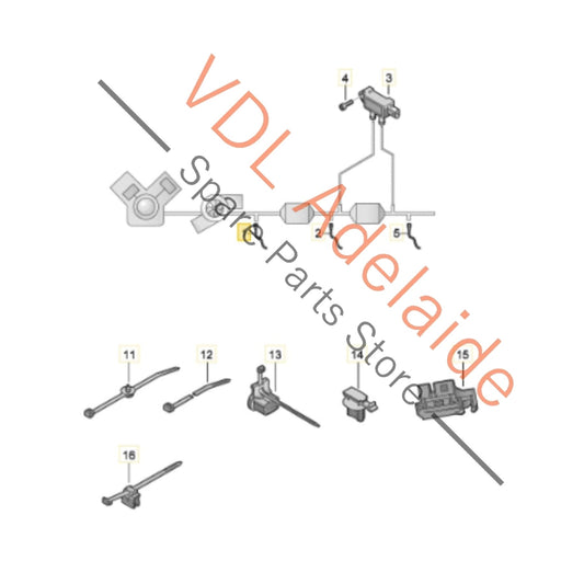0P2906265P Audi RS6 RS7 Exhaust Oxygen Sensor Lambda Probe 0P2906265P Pre-cat Bank 1